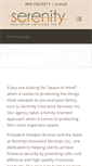 Mobile Screenshot of insureserenity.com